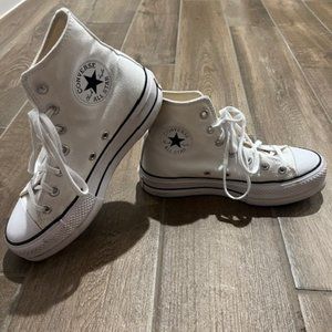 White Chuck Taylor All Star Lift Platform - Womens Size 7